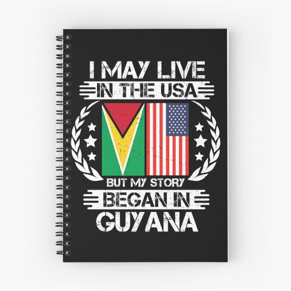 Item preview, I May Live In The USA But My Story Began In Guyana   designed and sold by CosmoKitsch.