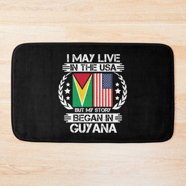 Item preview, I May Live In The USA But My Story Began In Guyana   designed and sold by CosmoKitsch.