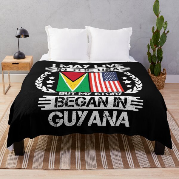 Item preview, I May Live In The USA But My Story Began In Guyana   designed and sold by CosmoKitsch.