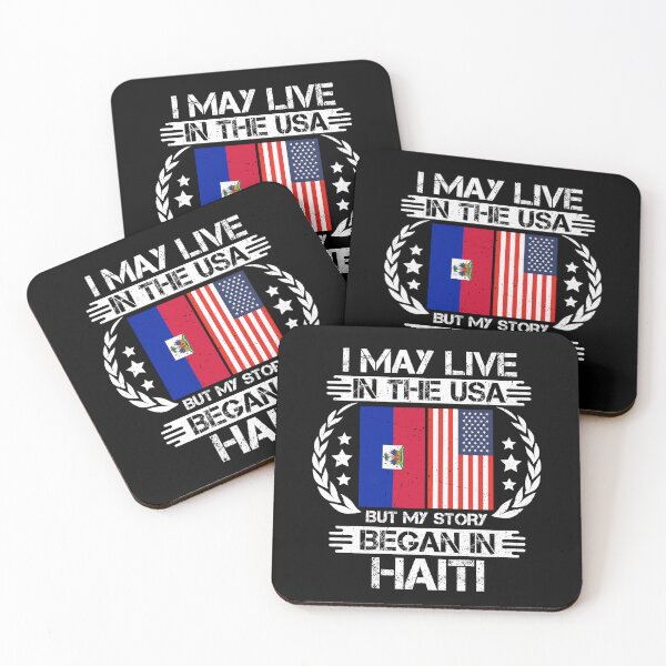 Item preview, I May Live In The USA But My Story Began In Haiti  designed and sold by CosmoKitsch.