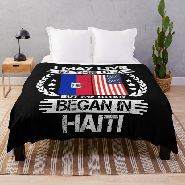 Item preview, I May Live In The USA But My Story Began In Haiti  designed and sold by CosmoKitsch.