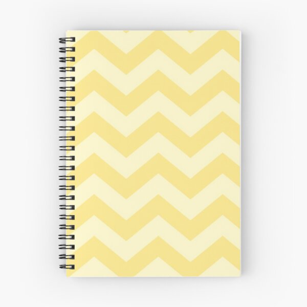 Item preview, Canary Pale Lemon Yellow Chevron Pattern Design designed and sold by burbankdesigns.