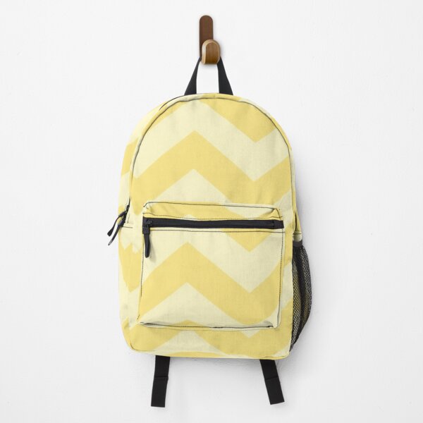 Item preview, Canary Pale Lemon Yellow Chevron Pattern Design designed and sold by burbankdesigns.