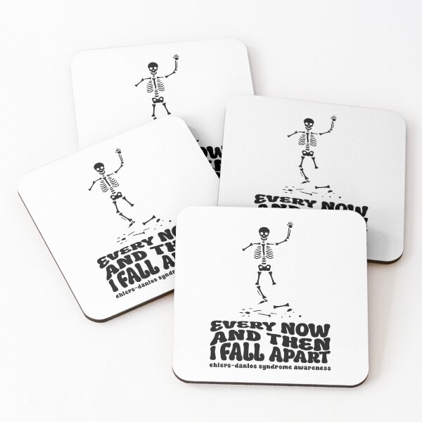Item preview, EDS Awareness Skeleton - Every Now and Then I Fall Apart designed and sold by Jesabee Designs.