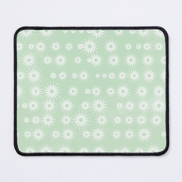 Item preview,   Pattern white flowers on a green background designed and sold by ZorianArt.