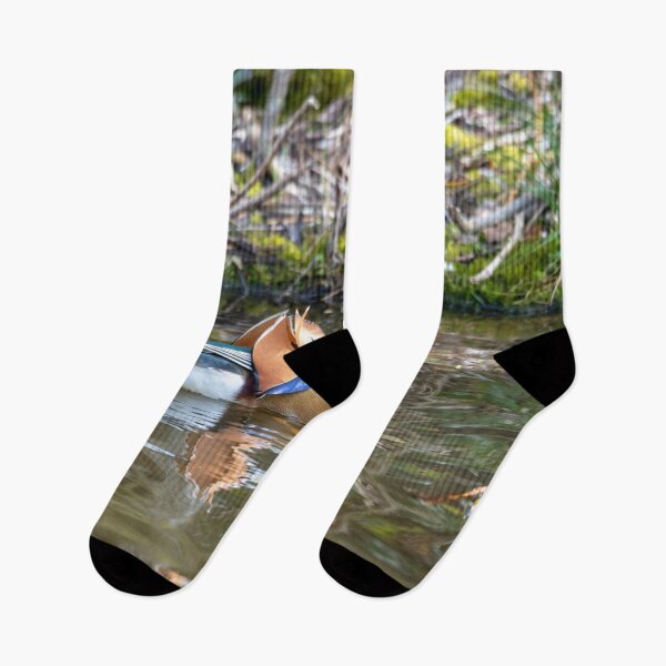 Item preview, Male Mandarin duck paddles designed and sold by Stephen Jarman.