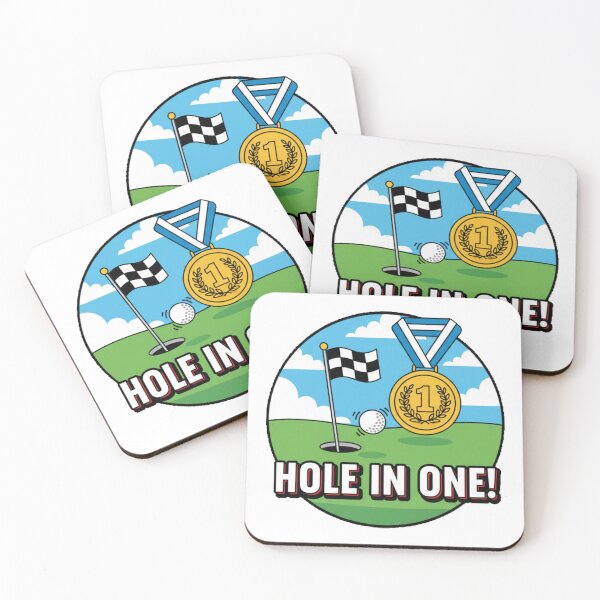 Item preview, Golf Gold Medal HOLE IN ONE! designed and sold by Giulivo Store Graphic.