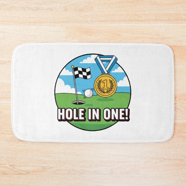 Item preview, Golf Gold Medal HOLE IN ONE! designed and sold by Giulivo Store Graphic.