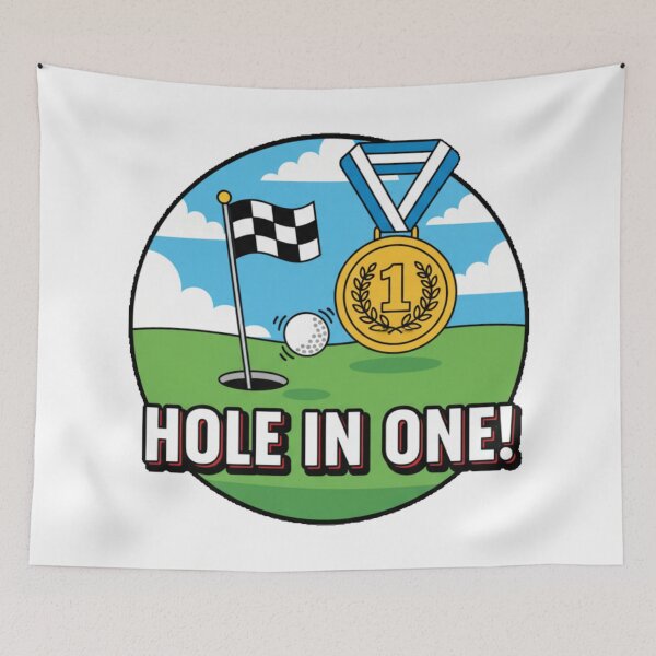 Item preview, Golf Gold Medal HOLE IN ONE! designed and sold by Giulivo Store Graphic.