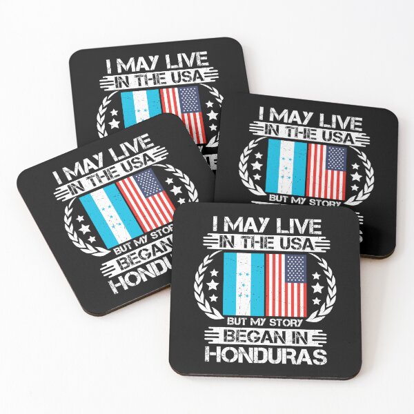 Item preview, I May Live In The USA But My Story Began In Honduras   designed and sold by CosmoKitsch.