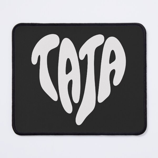 Item preview, Tata White Heart Retro Vintage Typography designed and sold by WAMTEES.