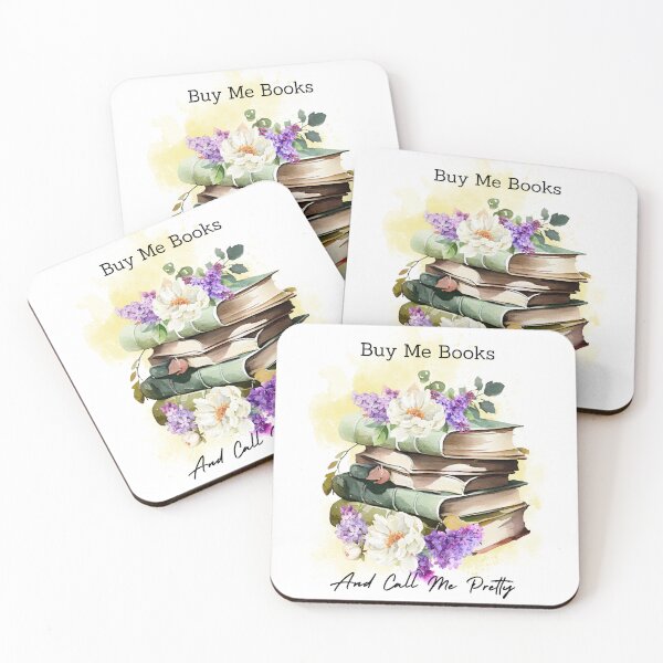 Item preview, Buy me Books and call me pretty designed and sold by lchantellstudio.