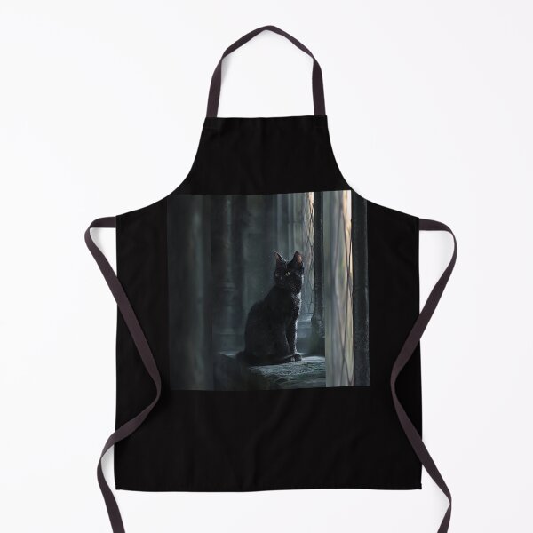 Item preview, Moonlit Gothic Cat with Enchanted Eyes #10 designed and sold by Helios Be. Lavsh.