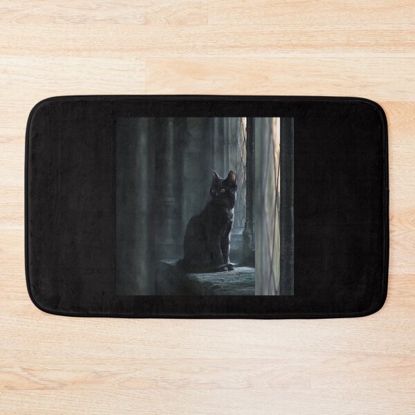 Item preview, Moonlit Gothic Cat with Enchanted Eyes #10 designed and sold by Helios Be. Lavsh.