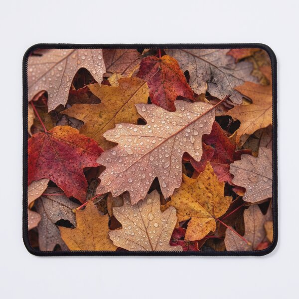 Item preview, Fallen Maple and Oak Leaves Litter Forest Floor designed and sold by Tridentulus.