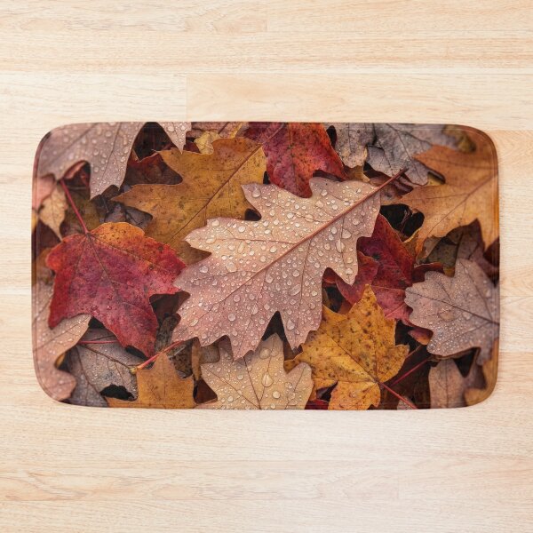 Item preview, Fallen Maple and Oak Leaves Litter Forest Floor designed and sold by Tridentulus.