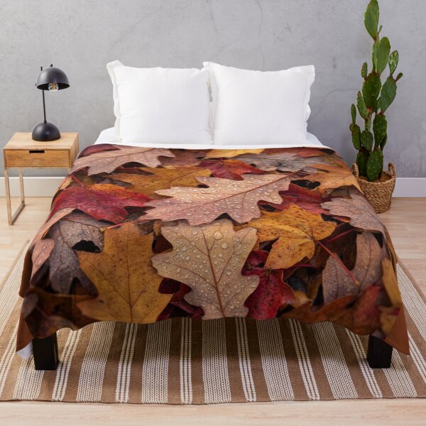 Item preview, Fallen Maple and Oak Leaves Litter Forest Floor designed and sold by Tridentulus.