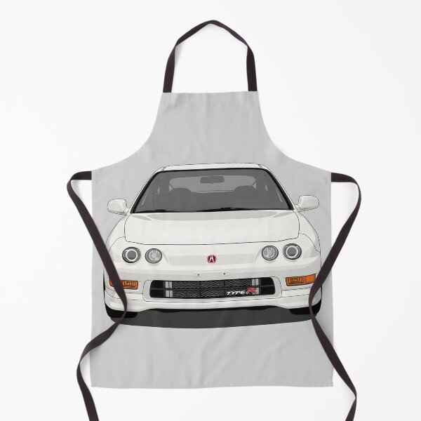 Item preview, Acura Integra Type R 1998 Front View Illustration JDM Classic Sports Car Minimalist Poster designed and sold by Motorline44.