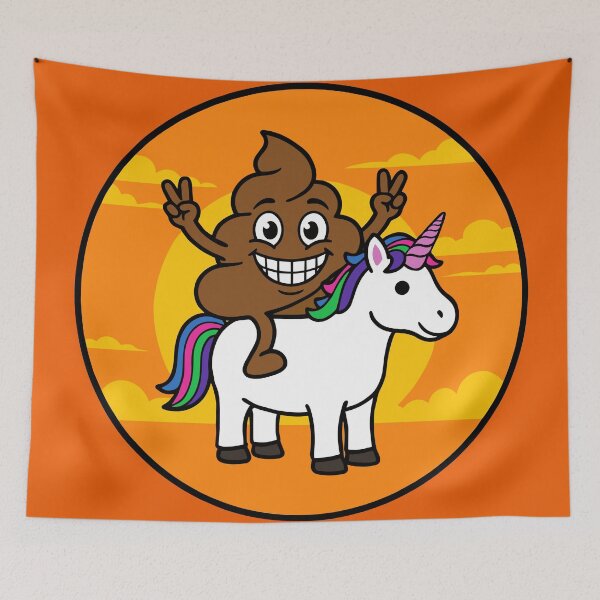 Item preview, Double Peace Sign Poopicorn designed and sold by Muggzley.