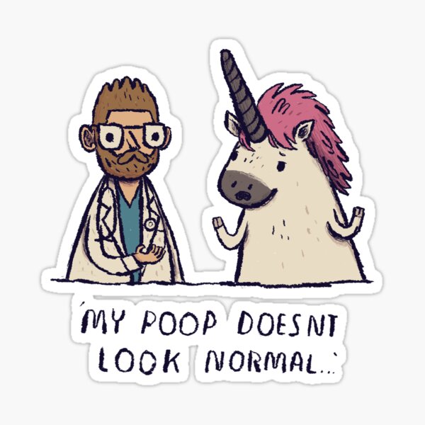 Item preview, unicorn poop designed and sold by louros.