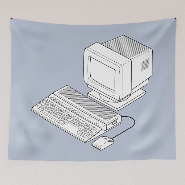 Item preview, Classic retro/vintage computer designed and sold by Zern Liew.