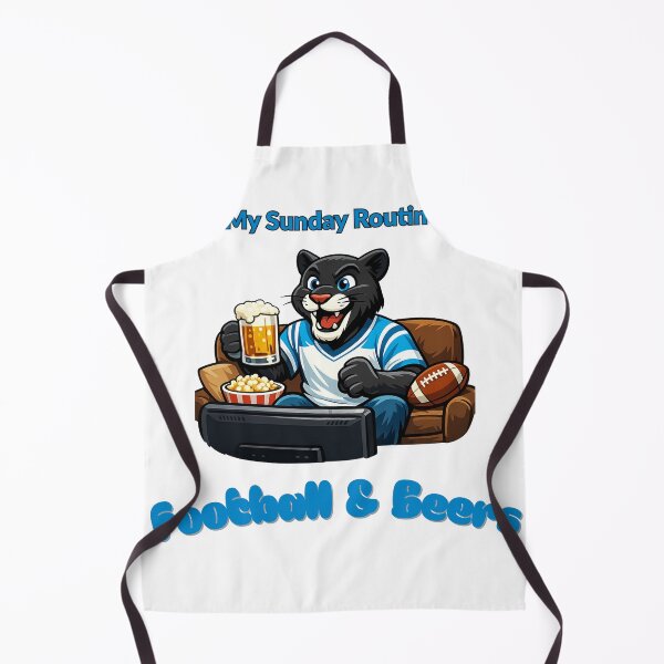 Item preview, Carolina Panthers Sunday Routine Football and Beers Game Day T-Shirt designed and sold by ThatFootball12.