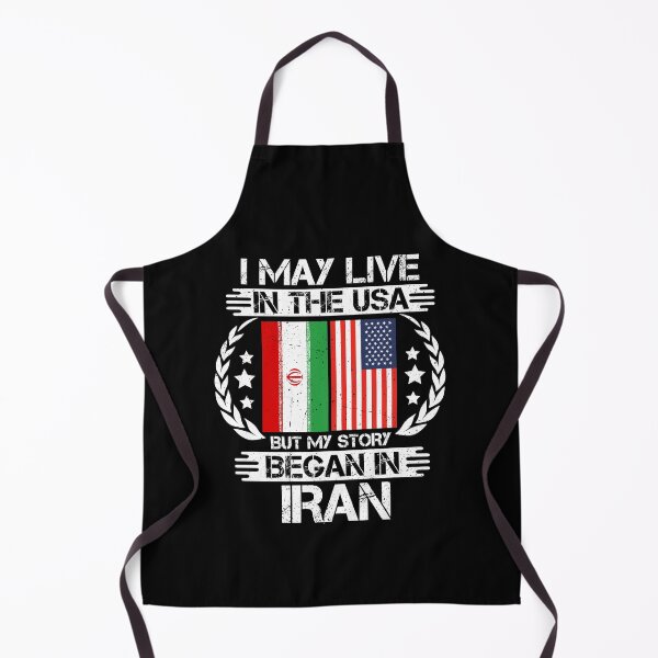 Item preview, I May Live In The USA But My Story Began In Iran designed and sold by CosmoKitsch.