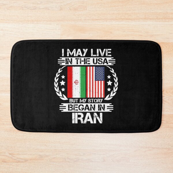 Item preview, I May Live In The USA But My Story Began In Iran  designed and sold by CosmoKitsch.