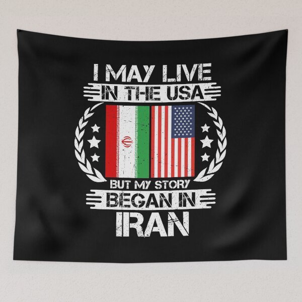 Item preview, I May Live In The USA But My Story Began In Iran  designed and sold by CosmoKitsch.