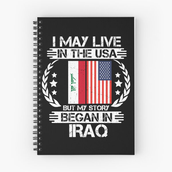 Item preview, I May Live In The USA But My Story Began In Iraq  designed and sold by CosmoKitsch.