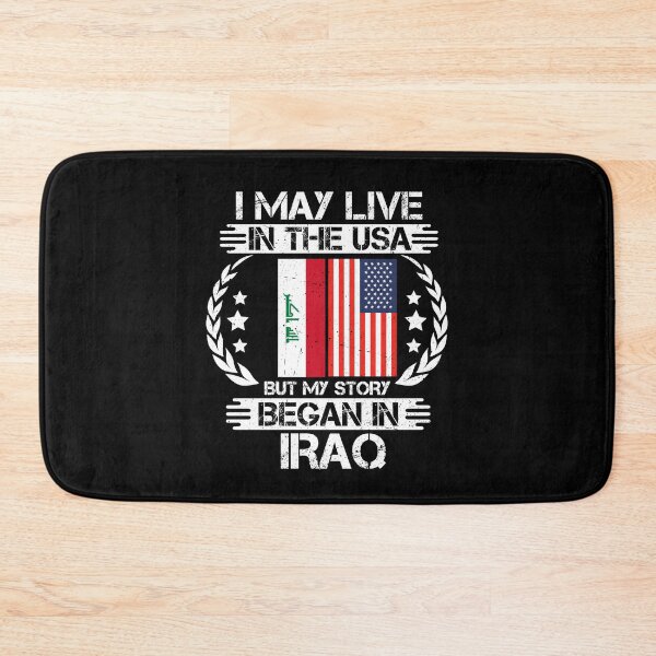 Item preview, I May Live In The USA But My Story Began In Iraq  designed and sold by CosmoKitsch.