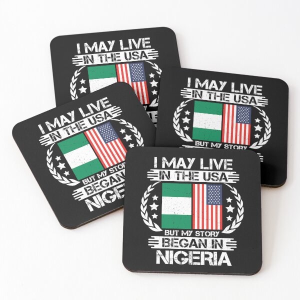 Item preview, I May Live In The USA But My Story Began In Nigeria  designed and sold by CosmoKitsch.