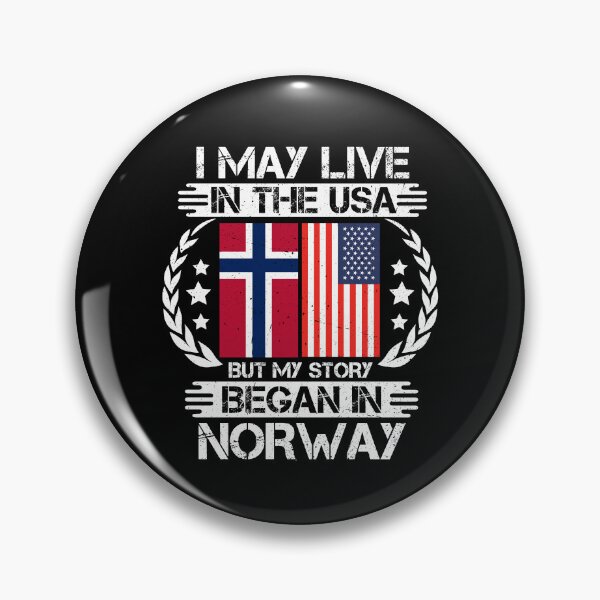 Artikelvorschau, Ich lebe zwar in den USA, aber meine Geschichte begann in Norwegen. entworfen und verkauft von CosmoKitsch.