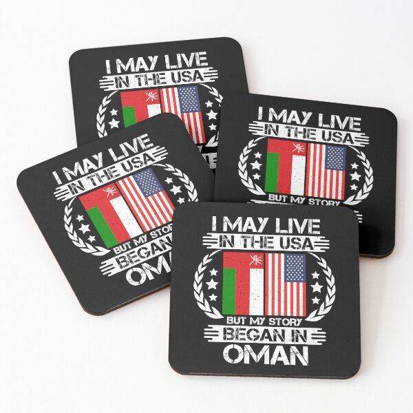 Item preview, I May Live In The USA But My Story Began In Oman  designed and sold by CosmoKitsch.
