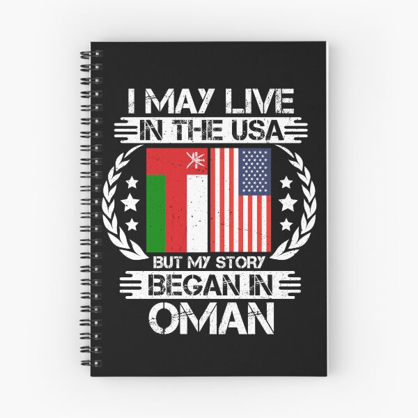 Item preview, I May Live In The USA But My Story Began In Oman  designed and sold by CosmoKitsch.