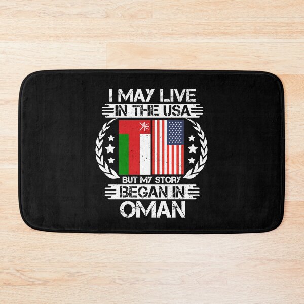 Item preview, I May Live In The USA But My Story Began In Oman  designed and sold by CosmoKitsch.