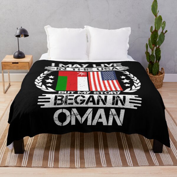 Item preview, I May Live In The USA But My Story Began In Oman  designed and sold by CosmoKitsch.