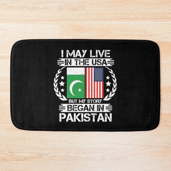 Item preview, I May Live In The USA But My Story Began In Pakistan designed and sold by CosmoKitsch.