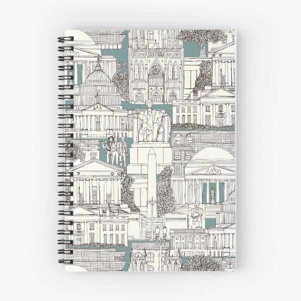 Item preview, Washington DC toile juniper designed and sold by scrummy.