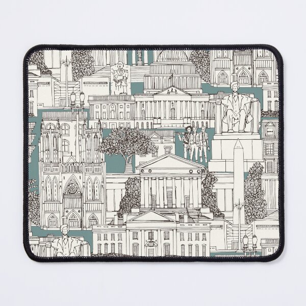 Item preview, Washington DC toile juniper designed and sold by scrummy.