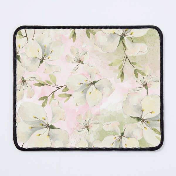 Item preview, Blossoms on watercolor background designed and sold by lchantellstudio.
