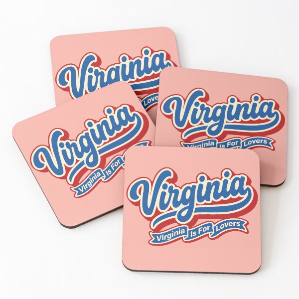 Item preview, Vintage Virginia Script - Retro State Pride designed and sold by Cozy-Old-Pub.