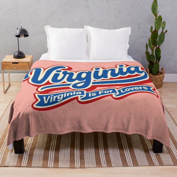 Item preview, Vintage Virginia Script - Retro State Pride designed and sold by Cozy-Old-Pub.