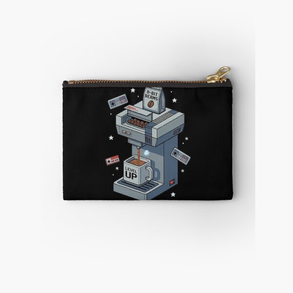 Item preview, Retro Gaming Coffee Maker Pixel Art designed and sold by ArtsyWishesShop.