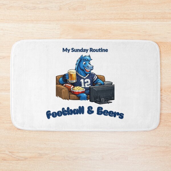 Item preview, Indianapolis Colts Sunday Routine Football and Beers Game Day T-Shirt designed and sold by ThatFootball12.