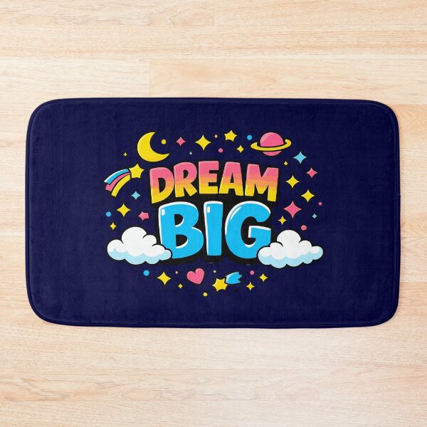 Item preview, Dream Big – Retro Cosmic Y2K Aesthetic Celestial Typography designed and sold by Far Out Goods.