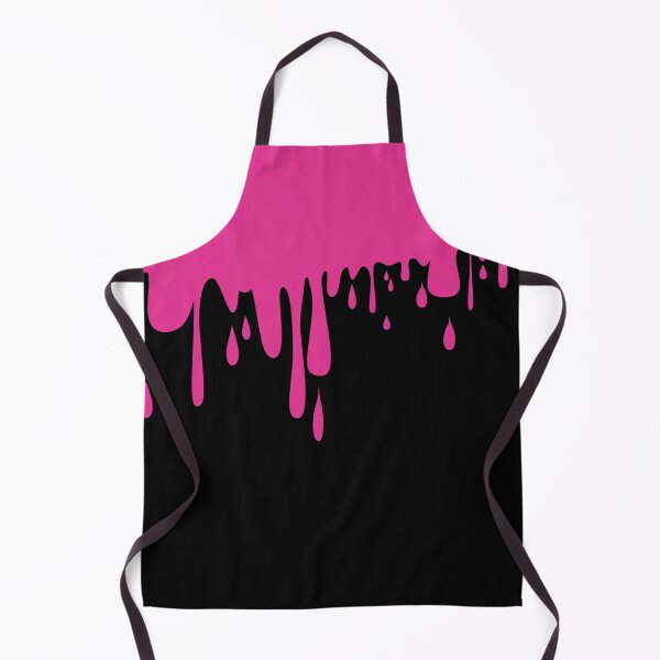 Item preview, 70's Punk Abstract Drip Painting in Pink and Black designed and sold by MellowCat.