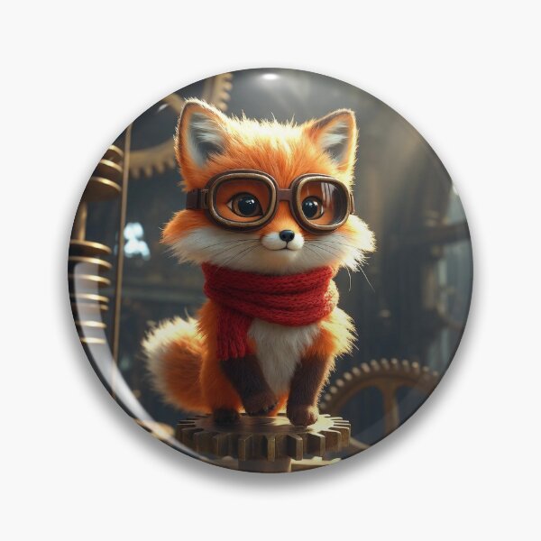 Item preview, Pip balancing on gear in steampunk clock tower. designed and sold by pipworldstudio.
