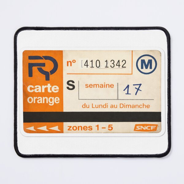 Item preview, A nostalgic tribute to classic Paris transit. designed and sold by PIXEL POP DESIGNS - Beyond the Norm!.