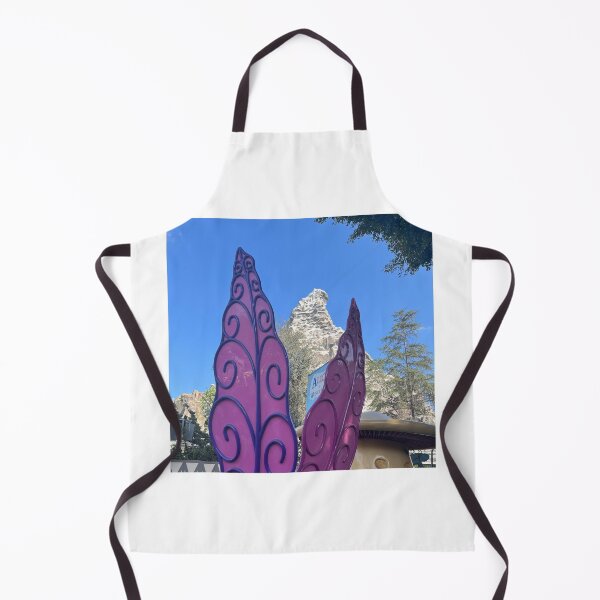 Item preview, Alice in Wonderland Flowers in Front of The Matterhorn designed and sold by Wish Upon Art.